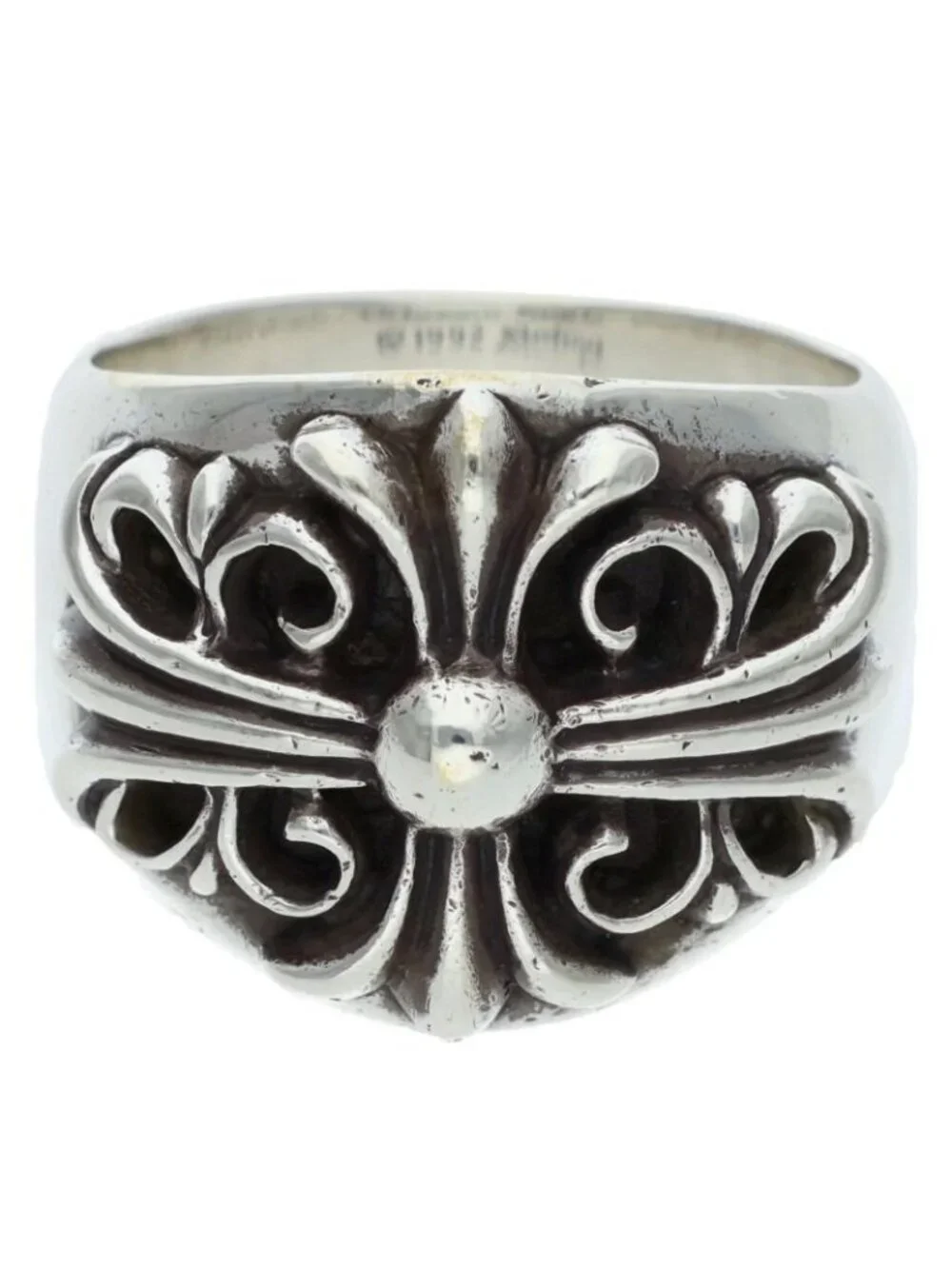 Chrome Hearts Keeper Silver Ring
